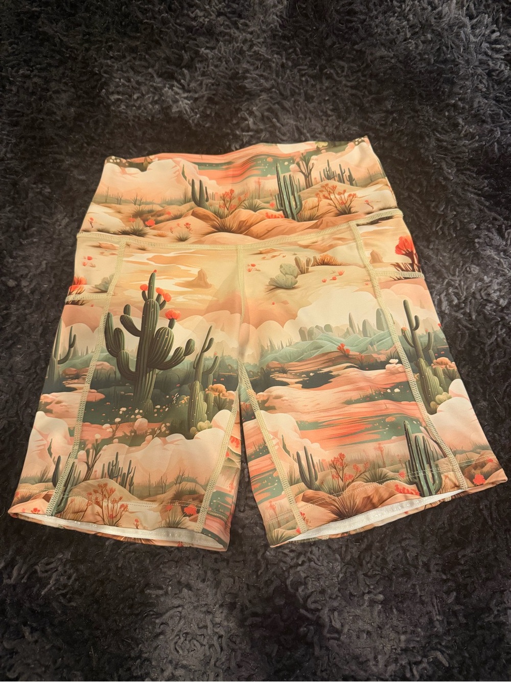 Constantly Varied Gear Oasis Print High-Rise Shorts — XS
